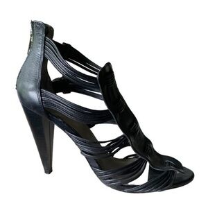 Vince Camuto Black Strappy Gladiator Heels Size 9 Ladies Strappy Heeled Sandals